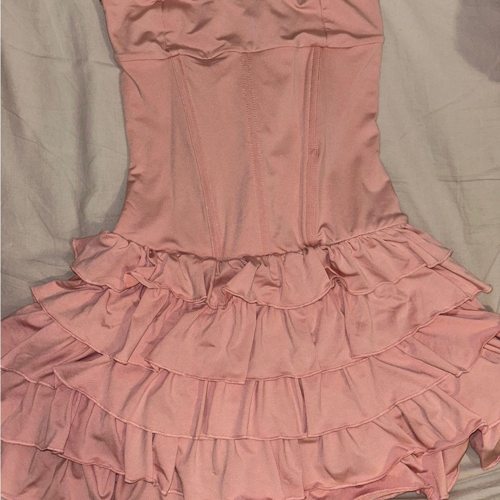 Pippa Mini Dress-Baby Pink (from OUTCAST)